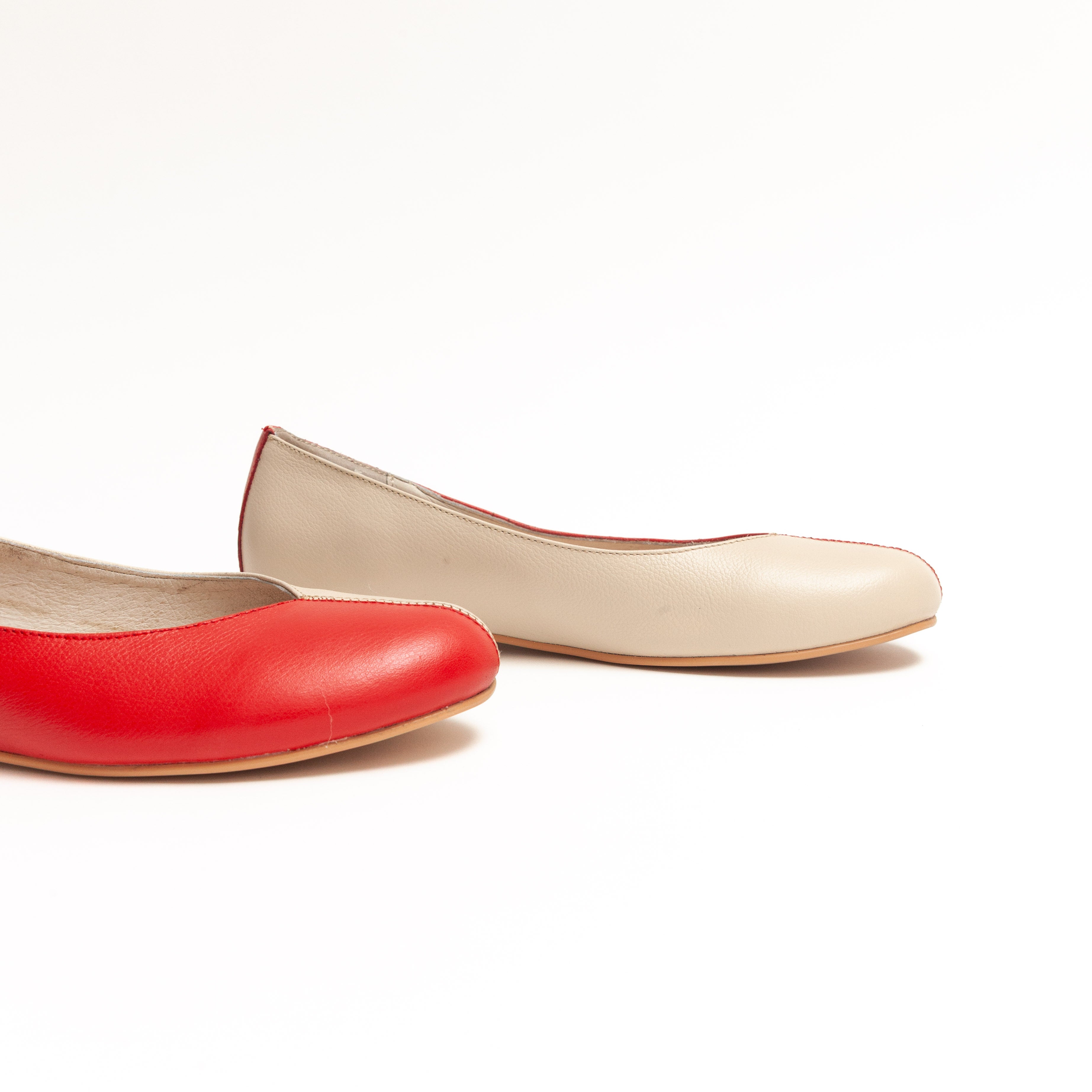 Ema Rojo y Beige