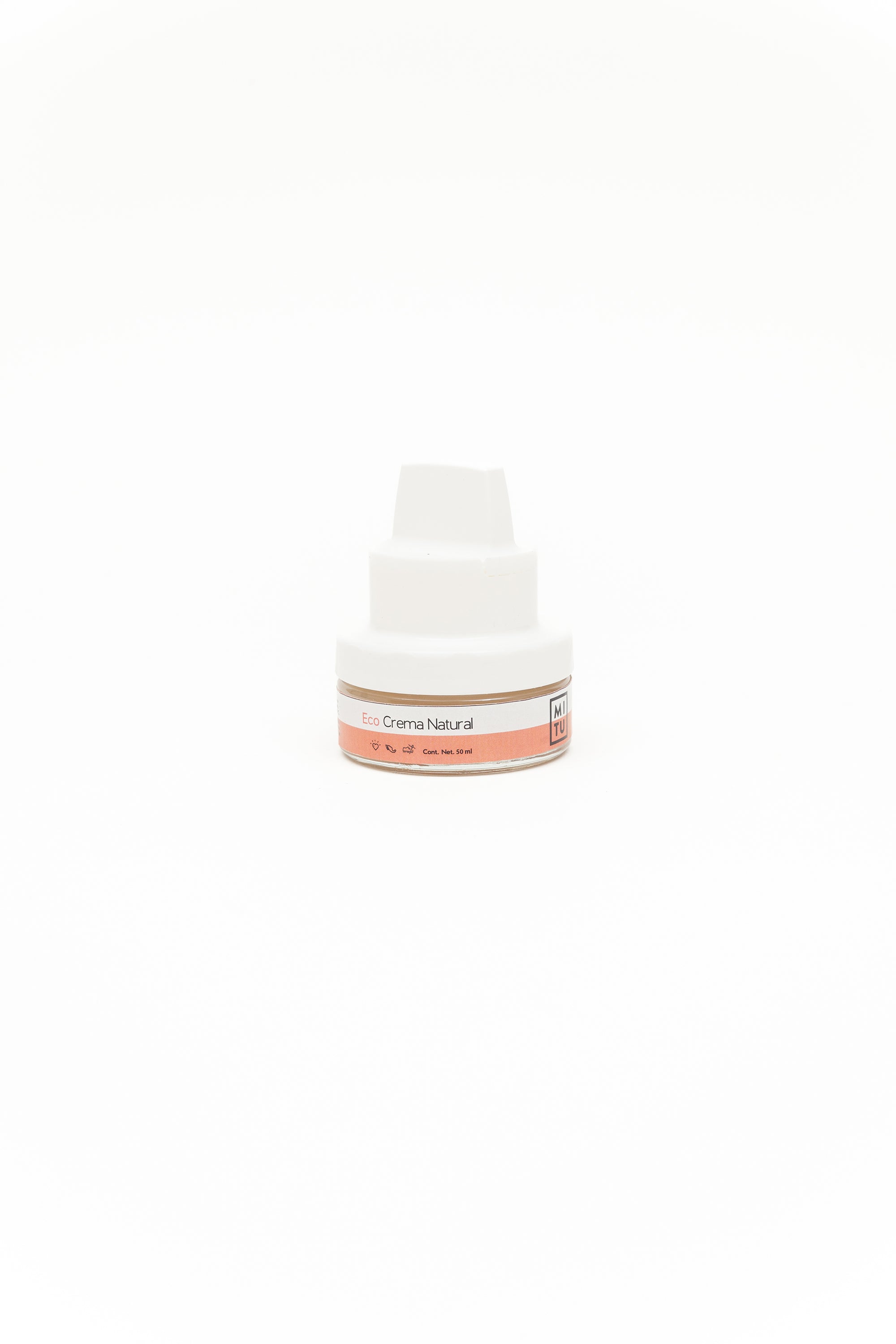 Eco crema autobrillantador con esponja neutro