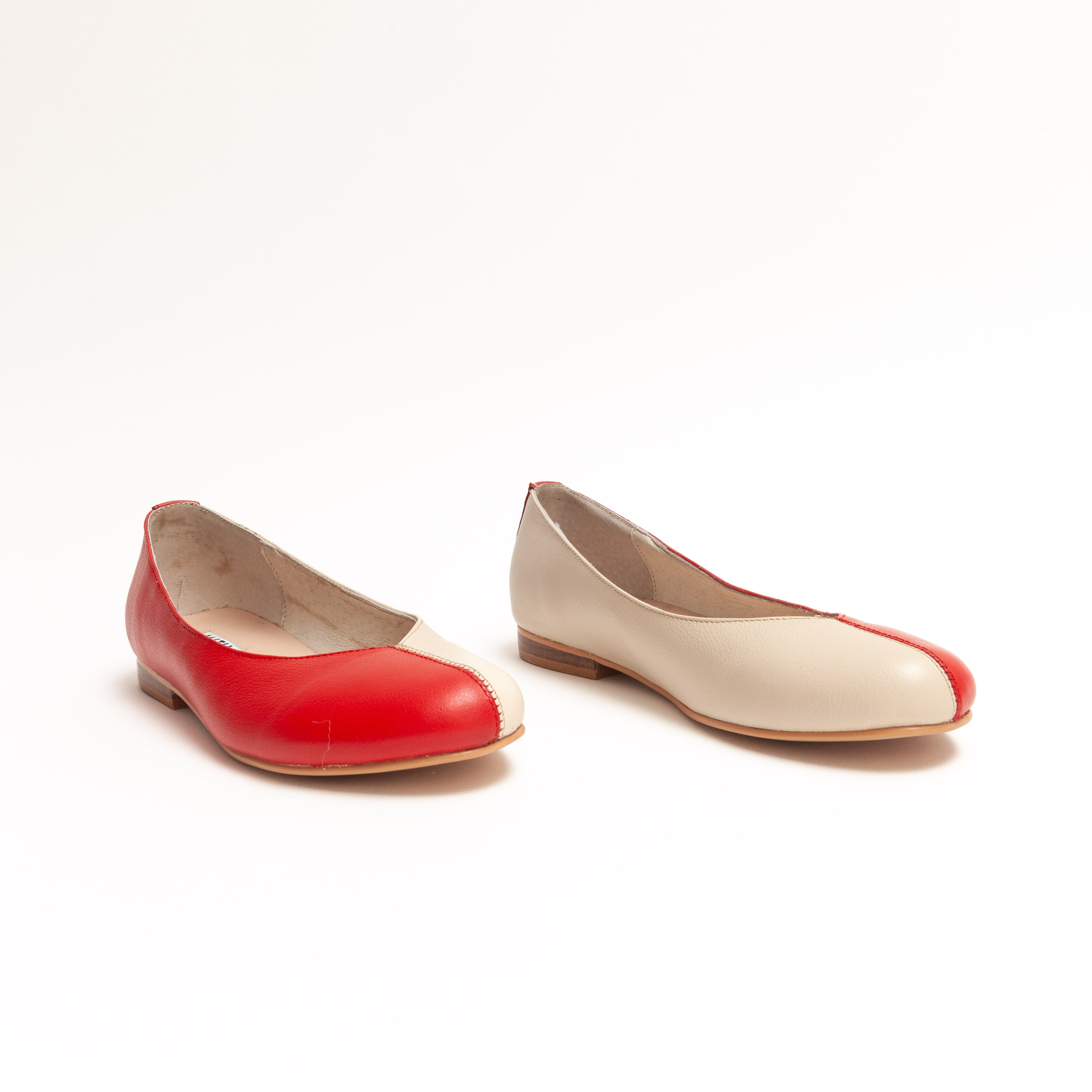 Ema Rojo y Beige